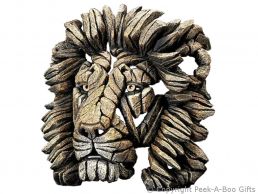 Edge Sculpture Savannah Lion Bust 