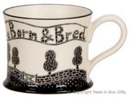 Moorland Pottery LancashireWare Lancashire Born & Bred Mug