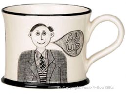 Moorland Pottery Yorkie Ware Yorkshire Lad Mug 