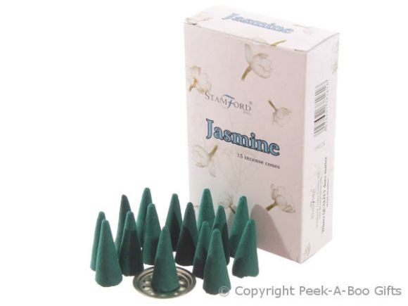 Stamford Incense Cones 15 pack Jasmine Scented