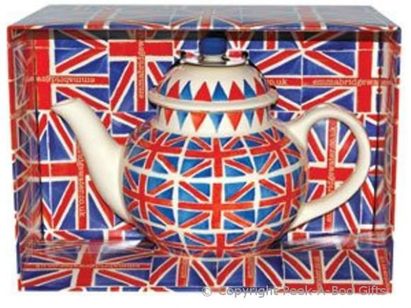 Emma Bridgewater Union Jack Large 4 Cup Large Teapot Boxed